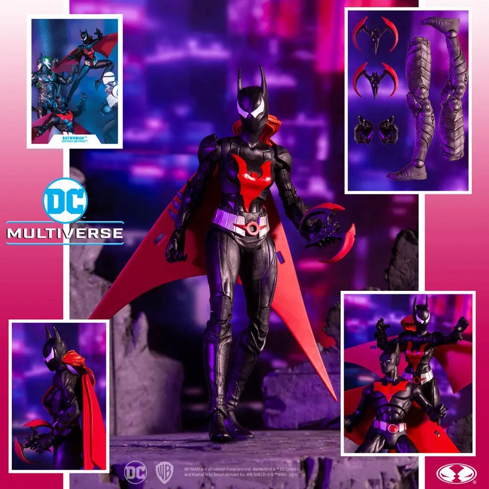 DC Multiverse Build A Actionfigur Batwoman (Batman Beyond) 18 cm Produktfoto