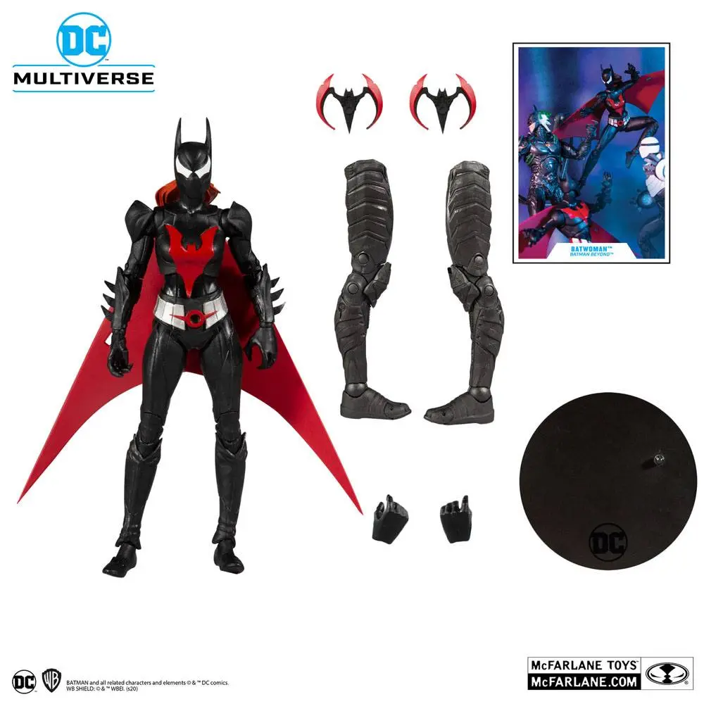 DC Multiverse Build A Actionfigur Batwoman (Batman Beyond) 18 cm Produktfoto