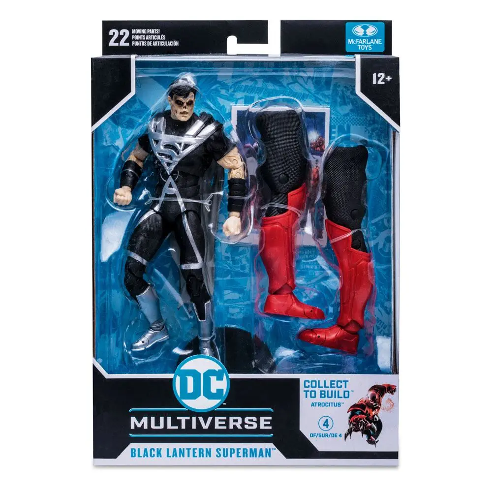 DC Multiverse Build A Actionfigur Black Lantern Superman (Blackest Night) 18 cm Produktfoto