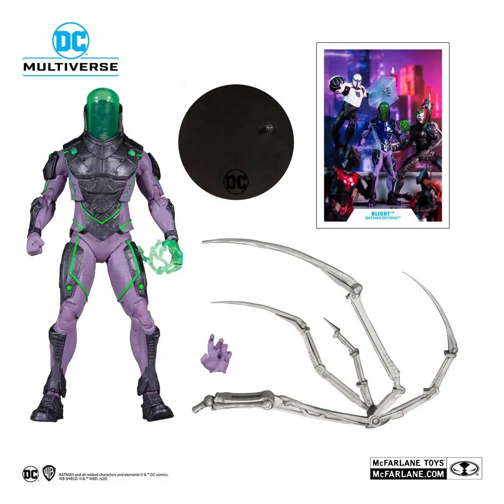 DC Multiverse Build A Actionfigur Blight (Batman Beyond) 18 cm Produktfoto