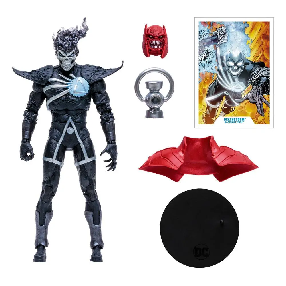 DC Multiverse Build A Actionfigur Deathstorm (Blackest Night) 18 cm termékfotó