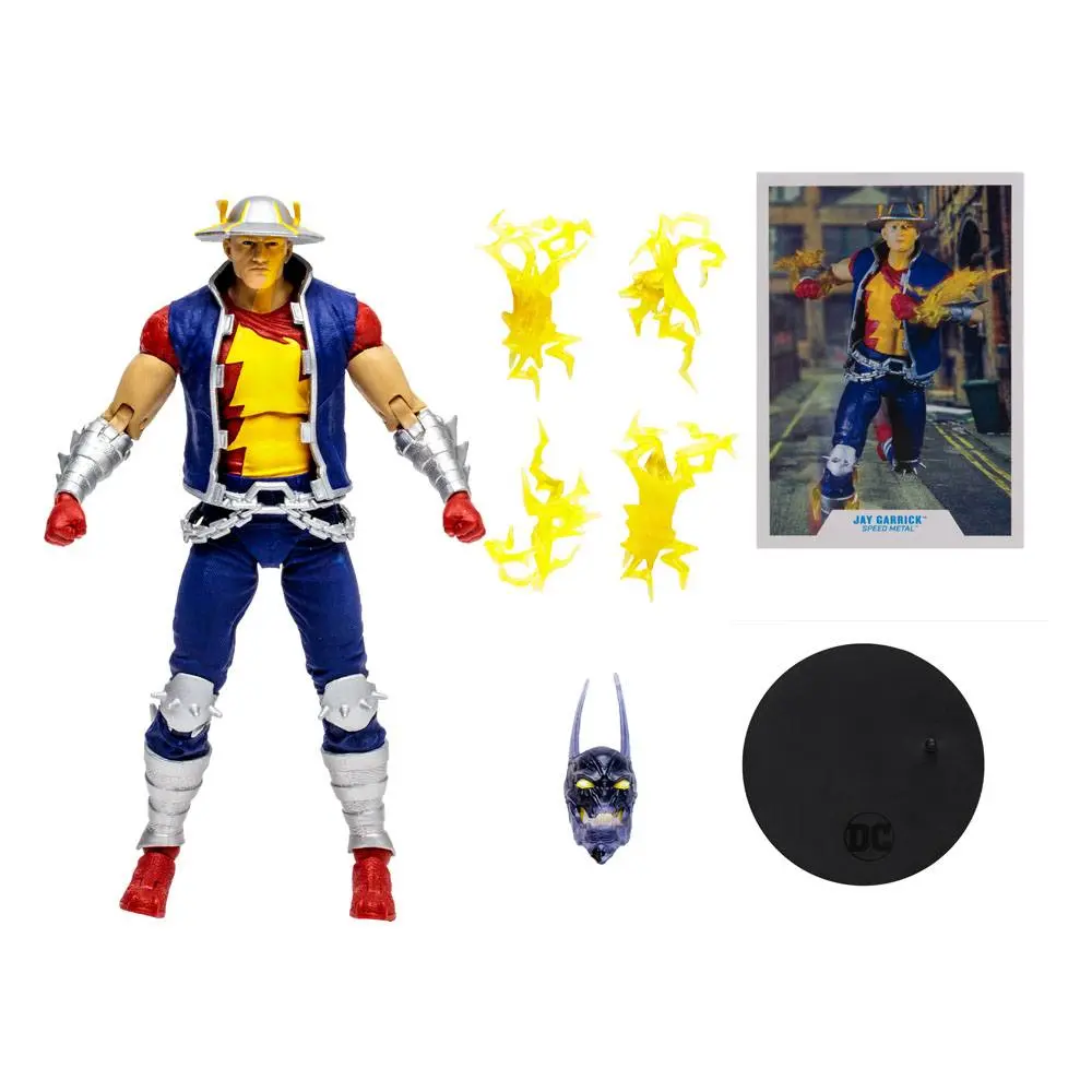 DC Multiverse Build A Actionfigur Jay Garrick (Speed Metal) 18 cm Produktfoto