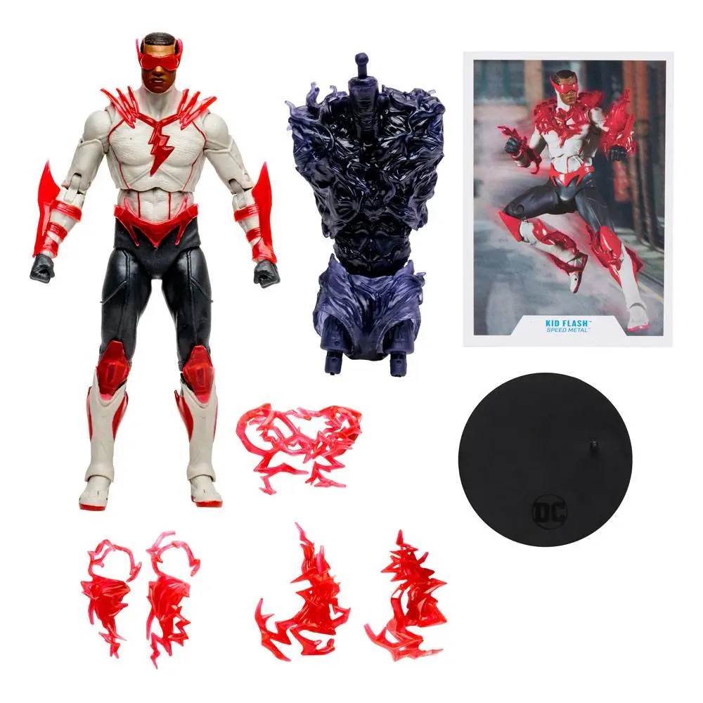 DC Multiverse Build A Actionfigur Kid Flash (Speed Metal) 18 cm termékfotó