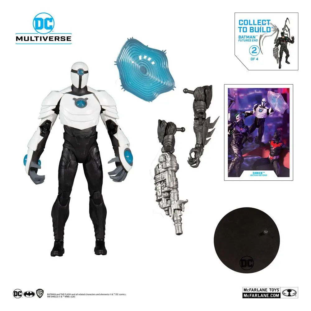 DC Multiverse Build A Actionfigur Shriek (Batman Beyond) 18 cm Produktfoto
