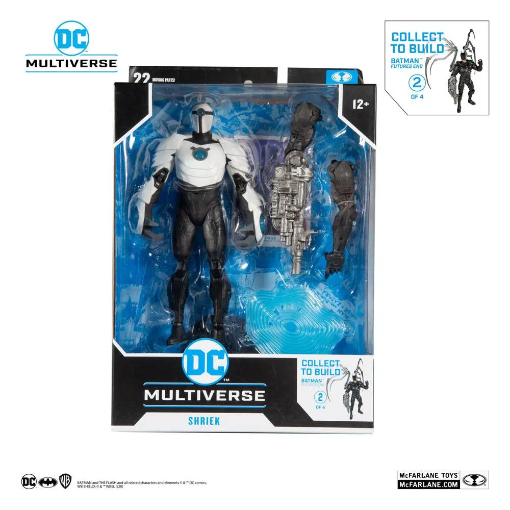 DC Multiverse Build A Actionfigur Shriek (Batman Beyond) 18 cm Produktfoto