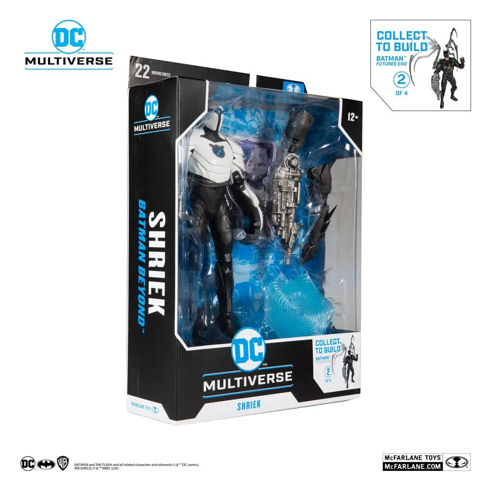 DC Multiverse Build A Actionfigur Shriek (Batman Beyond) 18 cm Produktfoto