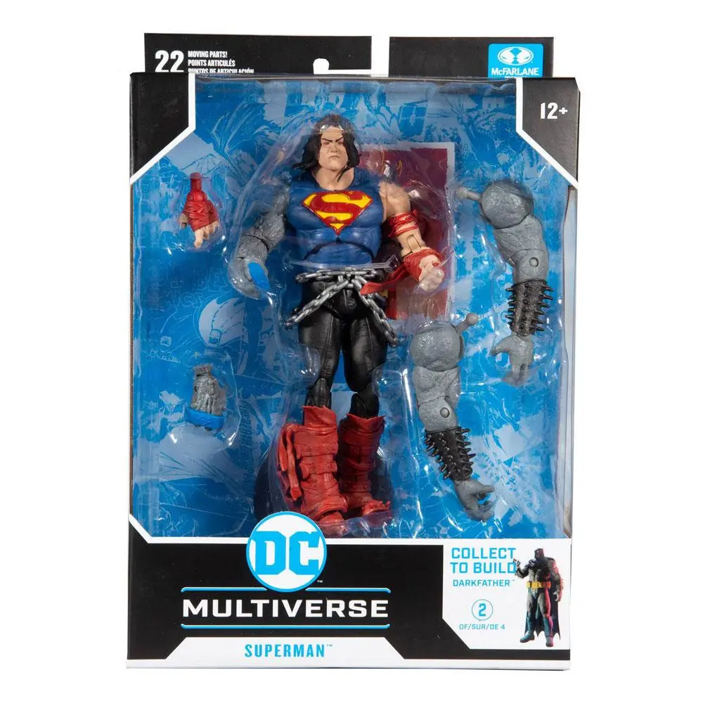 DC Multiverse Build A Actionfigur Superman 18 cm Produktfoto