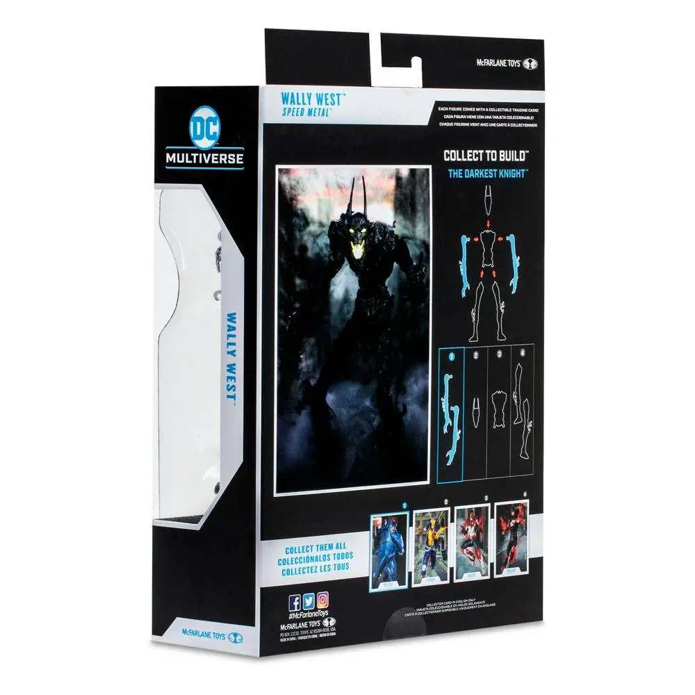DC Multiverse Build A Actionfigur Wally West (Speed Metal) 18 cm Produktfoto