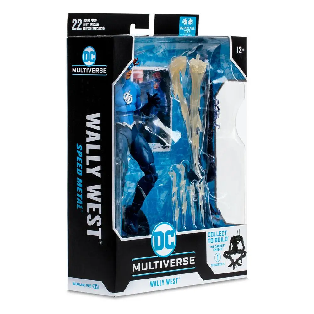 DC Multiverse Build A Actionfigur Wally West (Speed Metal) 18 cm Produktfoto