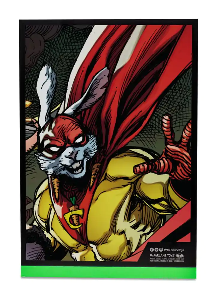 DC Multiverse Actionfigur Captain Carrot (Justice League Incarnate) Glow In The Dark Edition (Gold Label) 18 cm Produktfoto