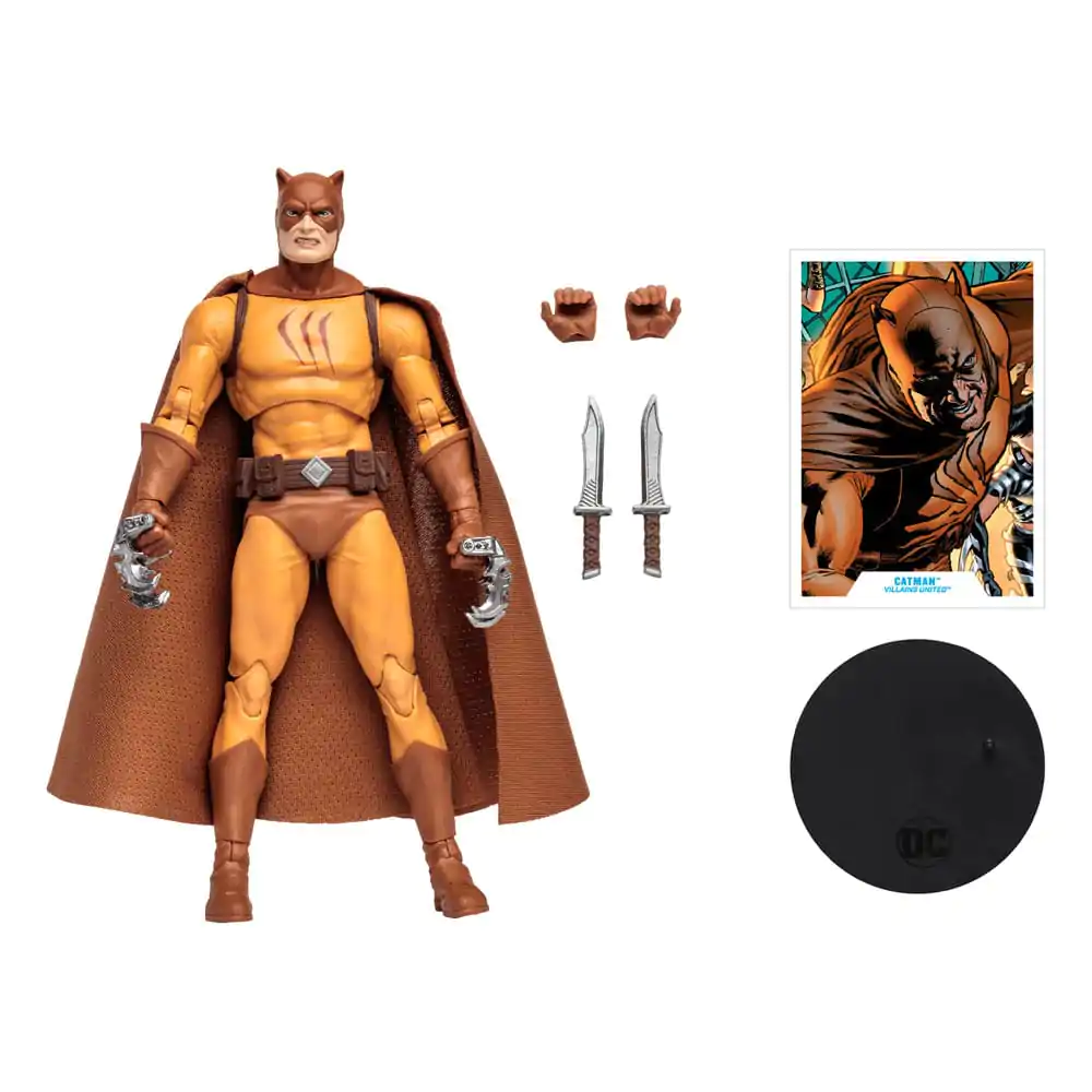 DC Multiverse Actionfigur Catman (Villains United) (Gold Label) 18 cm Produktfoto