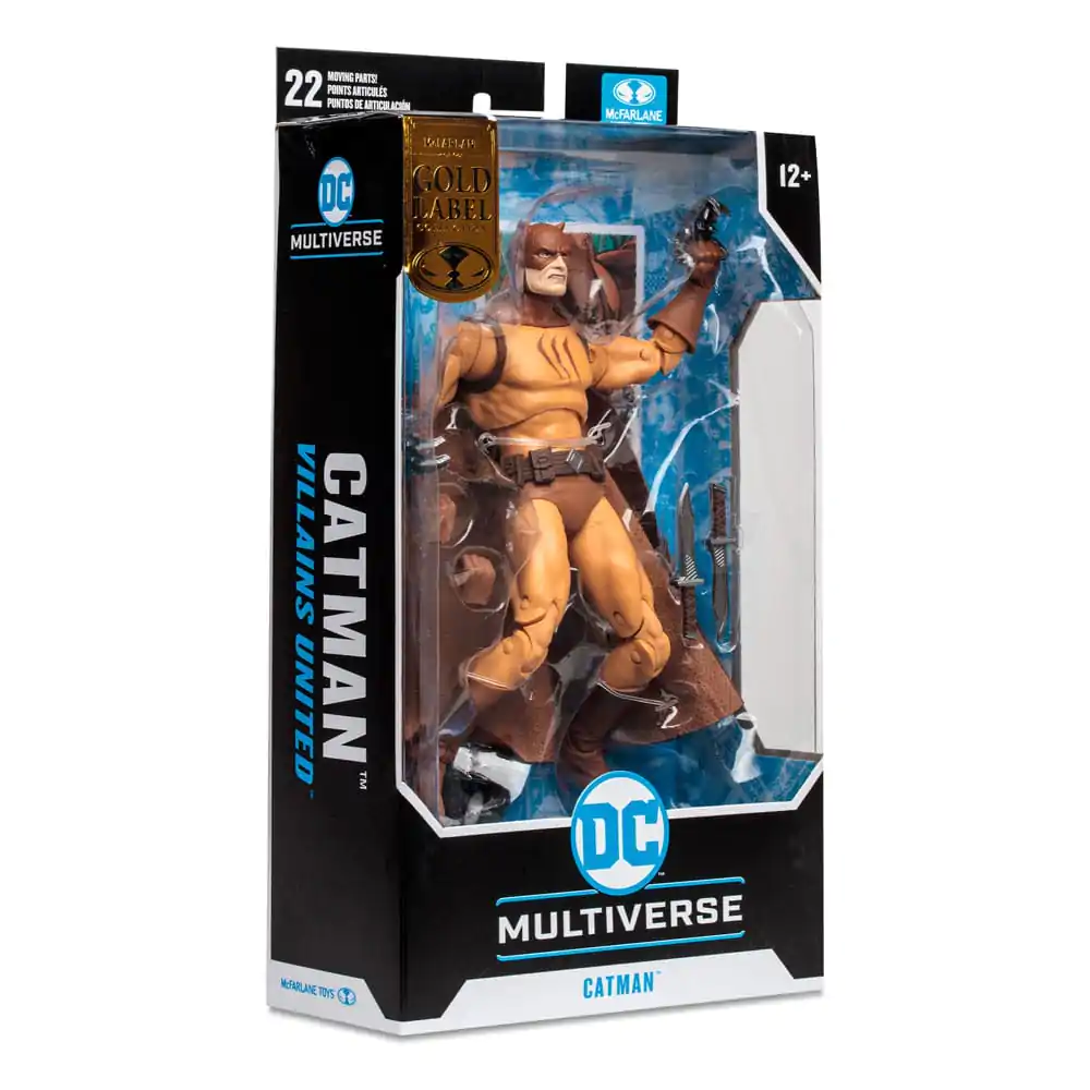 DC Multiverse Actionfigur Catman (Villains United) (Gold Label) 18 cm Produktfoto