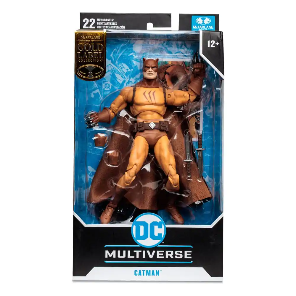 DC Multiverse Actionfigur Catman (Villains United) (Gold Label) 18 cm Produktfoto
