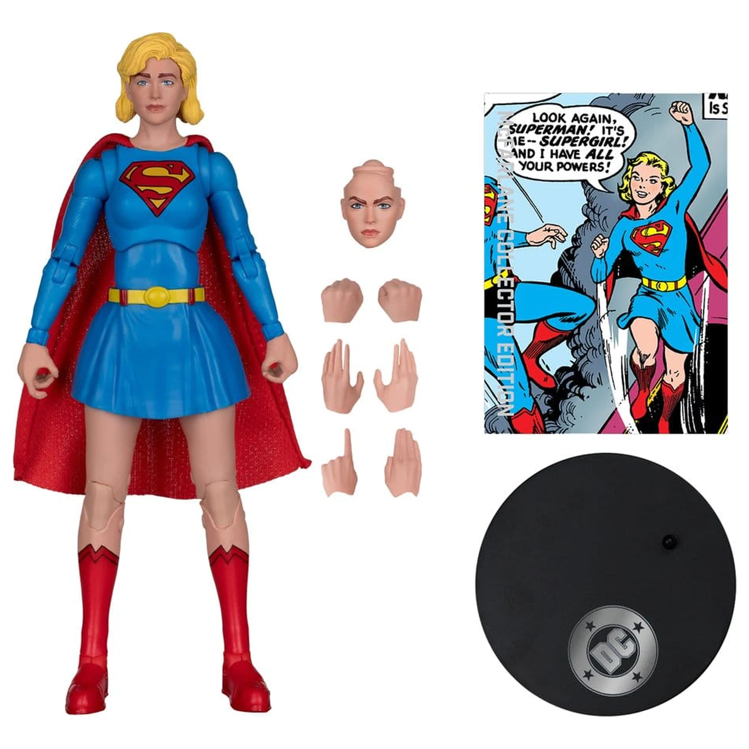 DC Multiverse Sammleredition Actionfigur Supergirl (Collector Edition #59) 18 cm Produktfoto