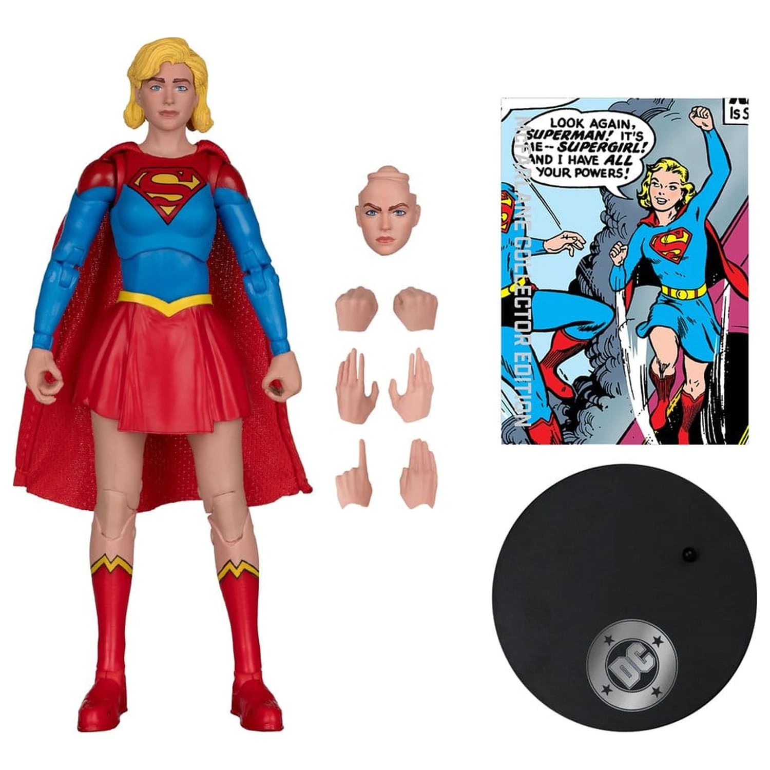 DC Multiverse Sammleredition Actionfigur Supergirl (Collector Edition #59) 18 cm Produktfoto