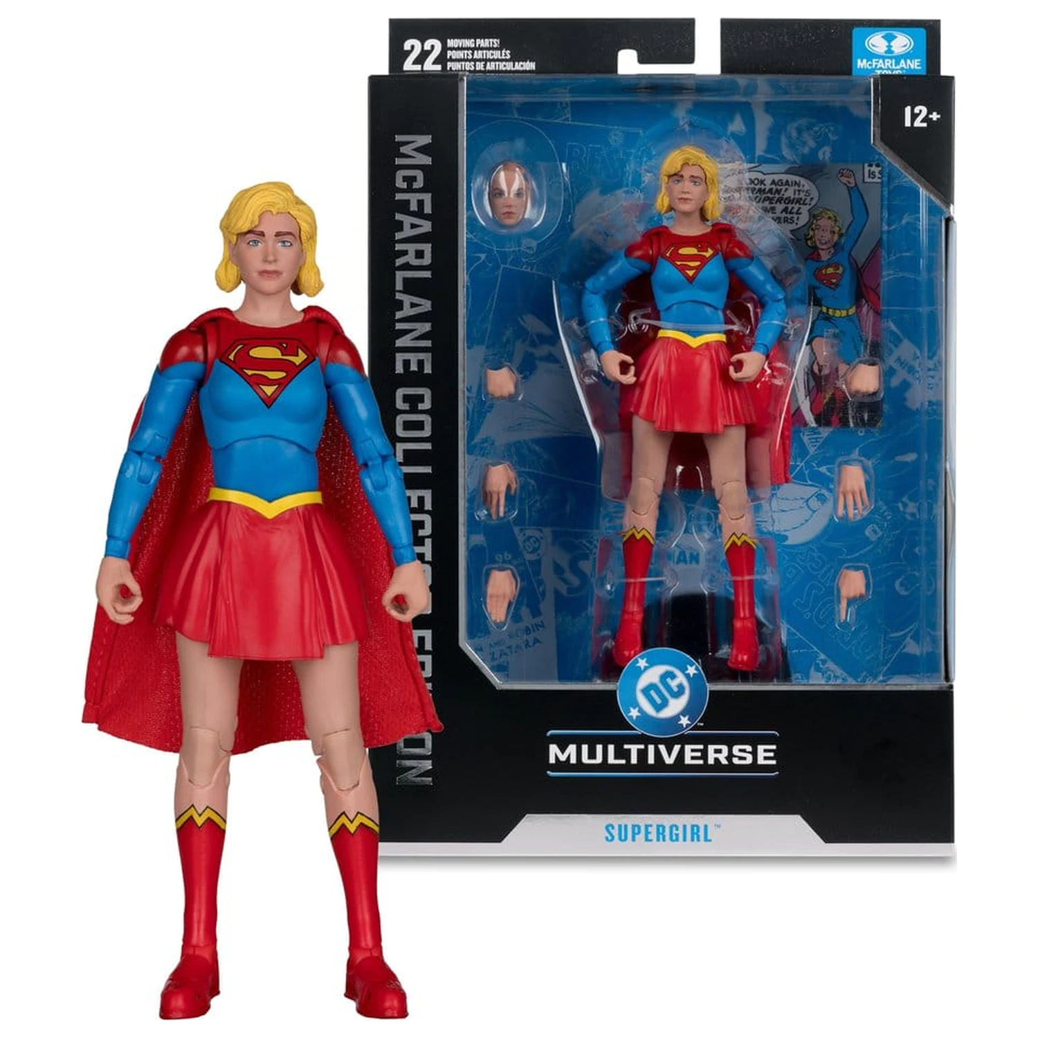 DC Multiverse Sammleredition Actionfigur Supergirl (Collector Edition #59) 18 cm Produktfoto