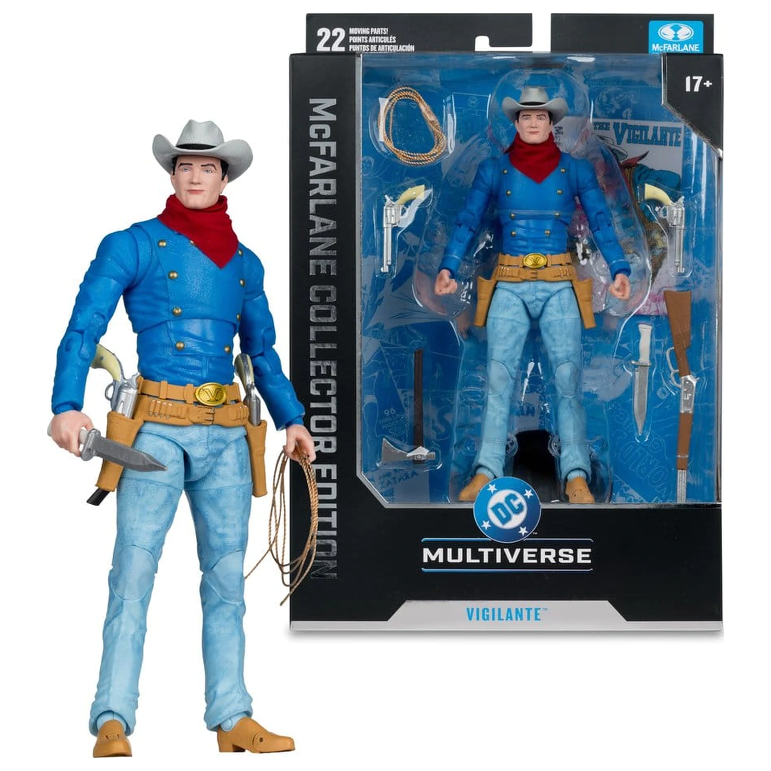 DC Multiverse Collector Edition Actionfigur Vigilante (All Star Squadron) (Collector Edition #56) 18 cm Produktfoto