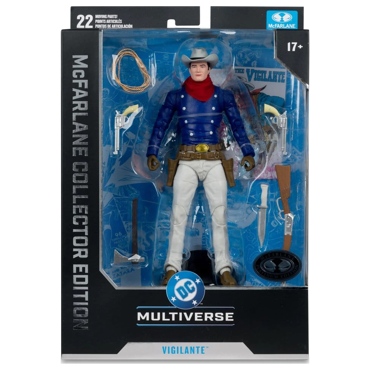 DC Multiverse Collector Edition Actionfigur Vigilante (All Star Squadron) (Collector Edition #56) 18 cm Produktfoto