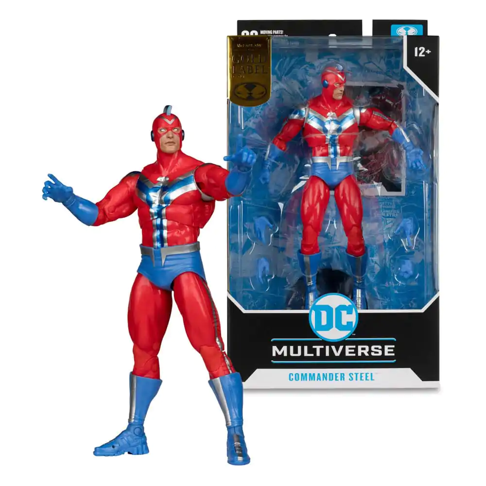 DC Multiverse Actionfigur Commander Steel (JSA) (Gold Label) 18 cm Produktfoto
