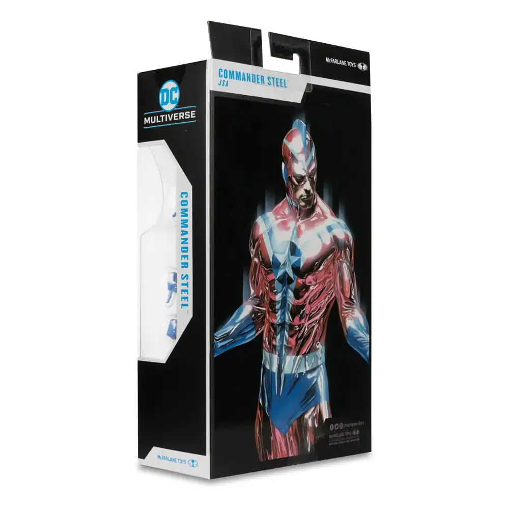 DC Multiverse Actionfigur Commander Steel (JSA) (Gold Label) 18 cm Produktfoto
