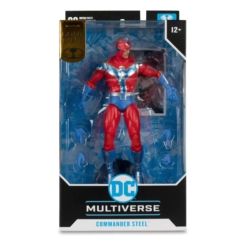 DC Multiverse Actionfigur Commander Steel (JSA) (Gold Label) 18 cm Produktfoto