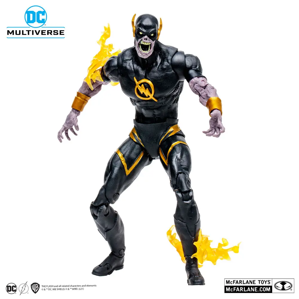 DC Multiverse Actionfigur Dark Flash Speed Metal (Gold Label) 18 cm Produktfoto