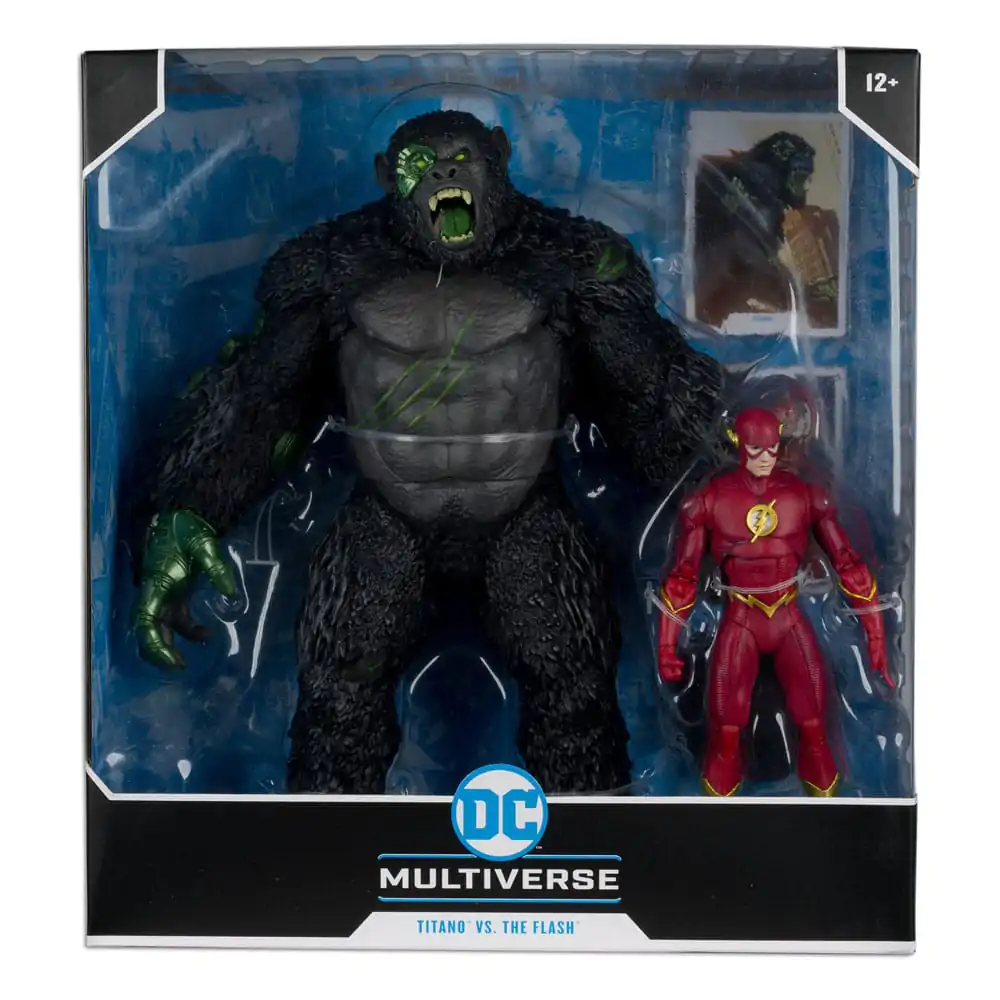 DC Multiverse Action Figur 2er-Pack Flash vs. Titano 18 cm Produktfoto