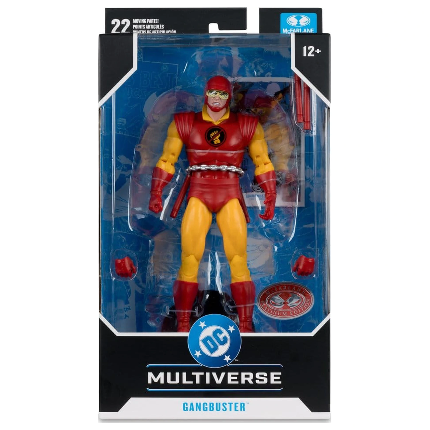DC Multiverse Actionfigur Gangbuster (DC Classic) (Red Platinum Edition) 18 cm Produktfoto