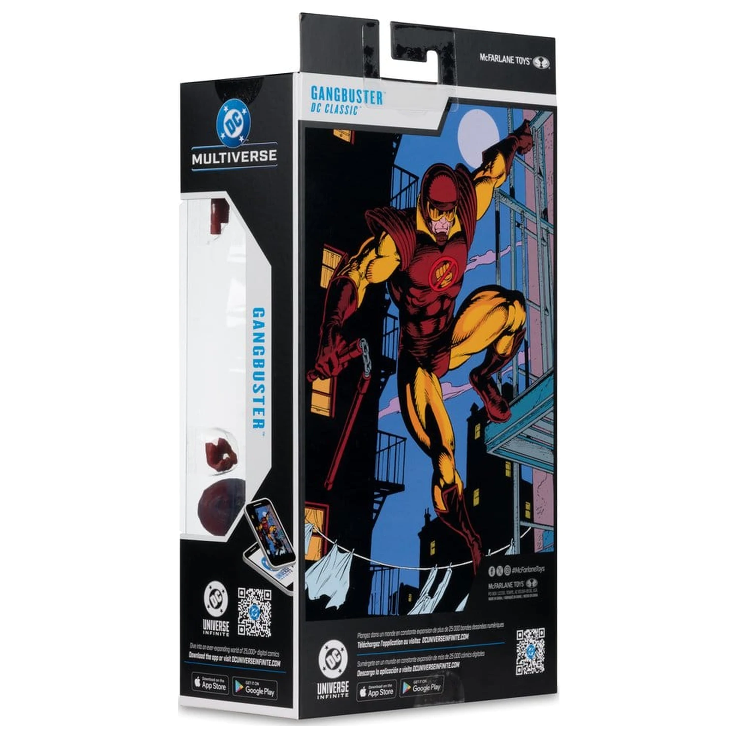 DC Multiverse Actionfigur Gangbuster (DC Classic) (Red Platinum Edition) 18 cm Produktfoto