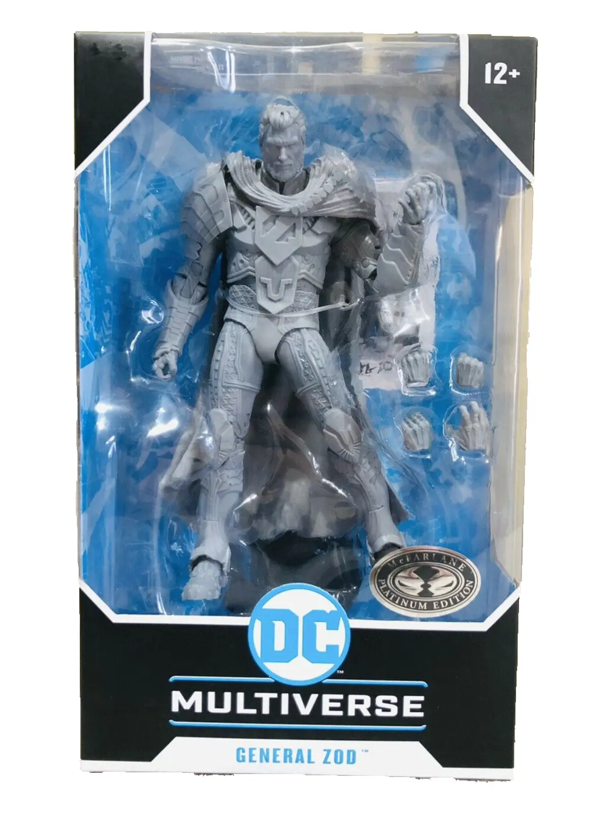 DC Multiverse Actionfigur General Zod Platinum Edition 18 cm Produktfoto