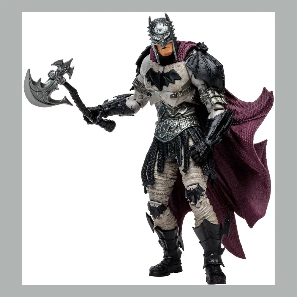 DC Multiverse Actionfigur Gladiator Batman (Dark Metal) 18 cm Produktfoto