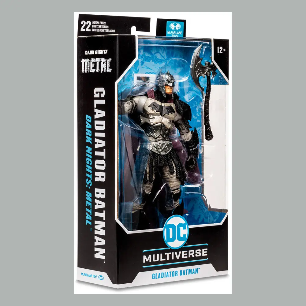 DC Multiverse Actionfigur Gladiator Batman (Dark Metal) 18 cm Produktfoto