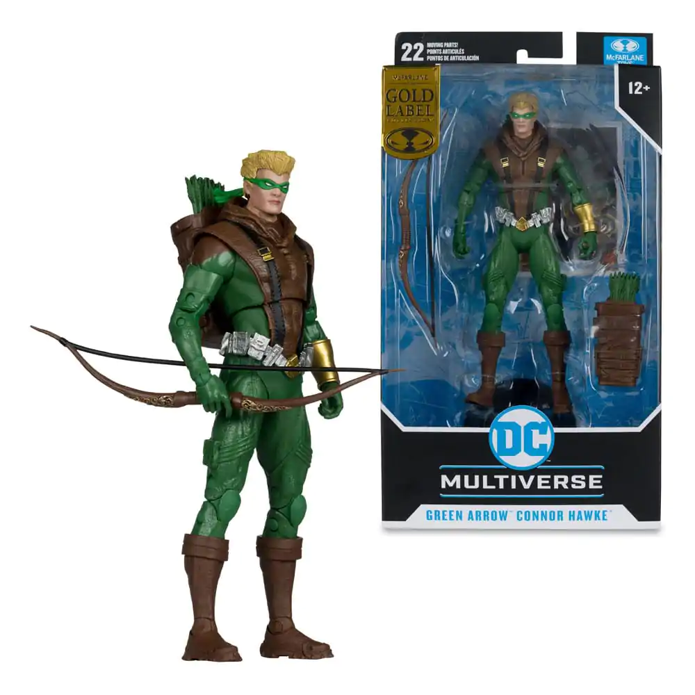 DC Multiverse Action Figur Green Arrow (Gold Label) 18 cm Produktfoto