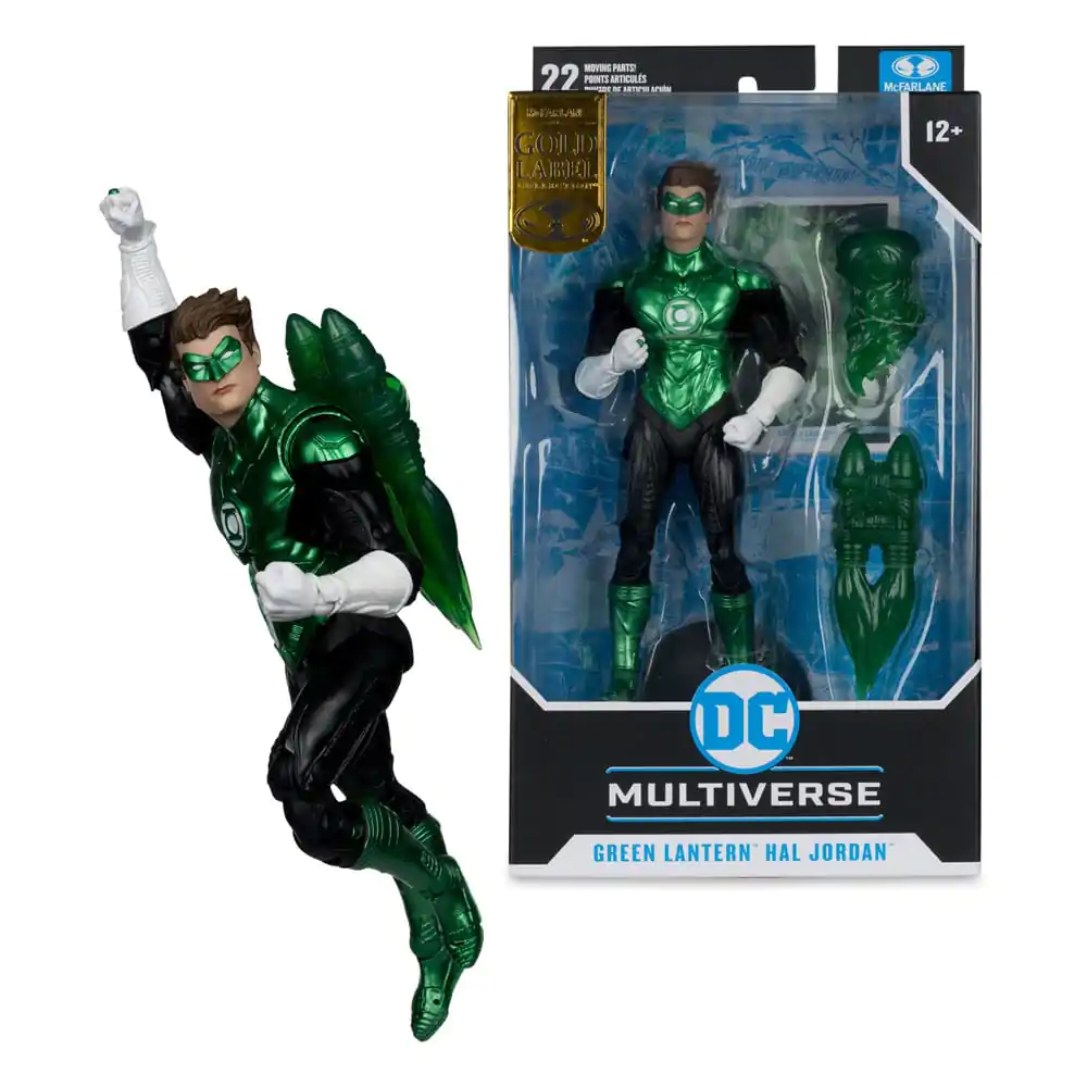 DC Multiverse Actionfigur Green Lantern (Hal Jordan) (Green Lanterns) (Gold Label) 18 cm termékfotó