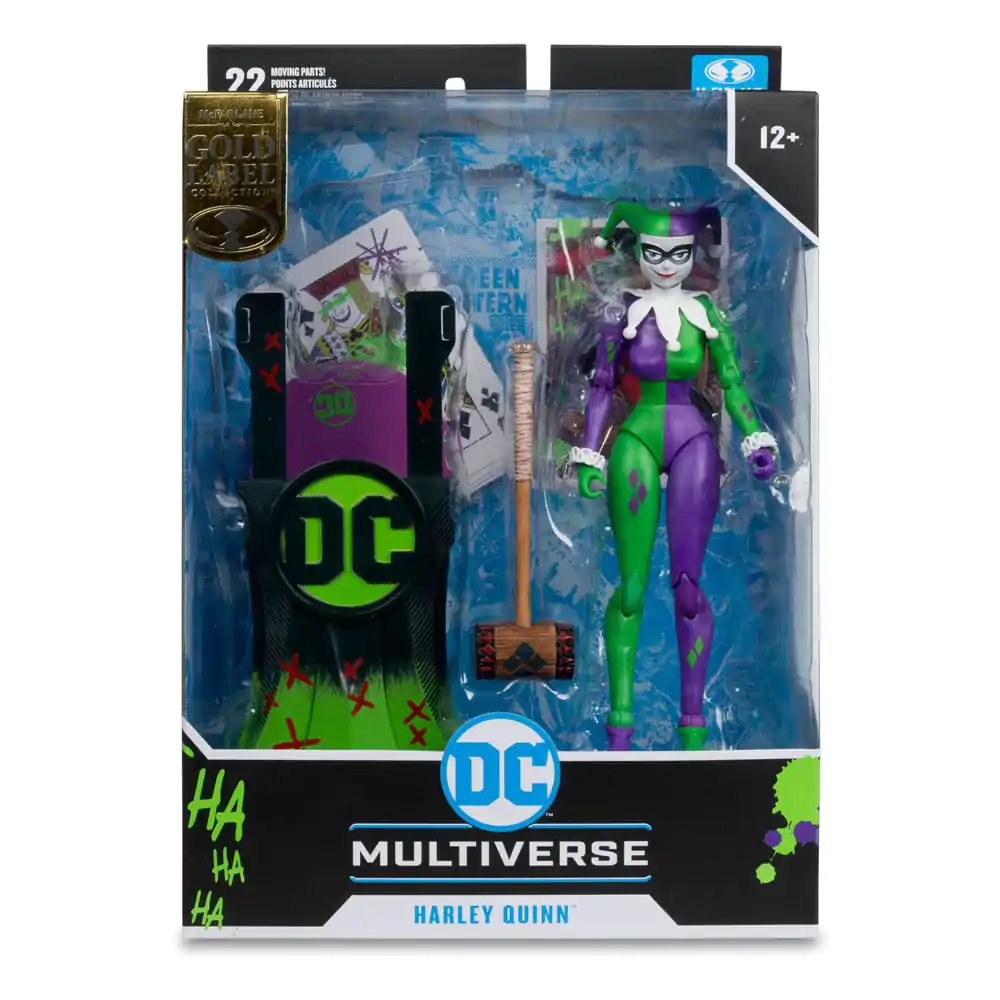 DC Multiverse Actionfigur Harley Quinn (DC Classic) Jokerized (Gold Label) 18 cm termékfotó