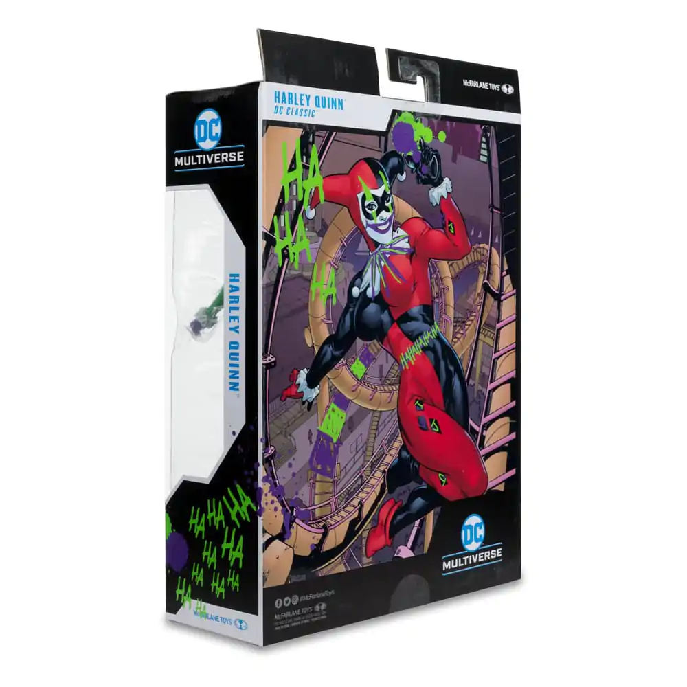 DC Multiverse Actionfigur Harley Quinn (DC Classic) Jokerized (Gold Label) 18 cm termékfotó