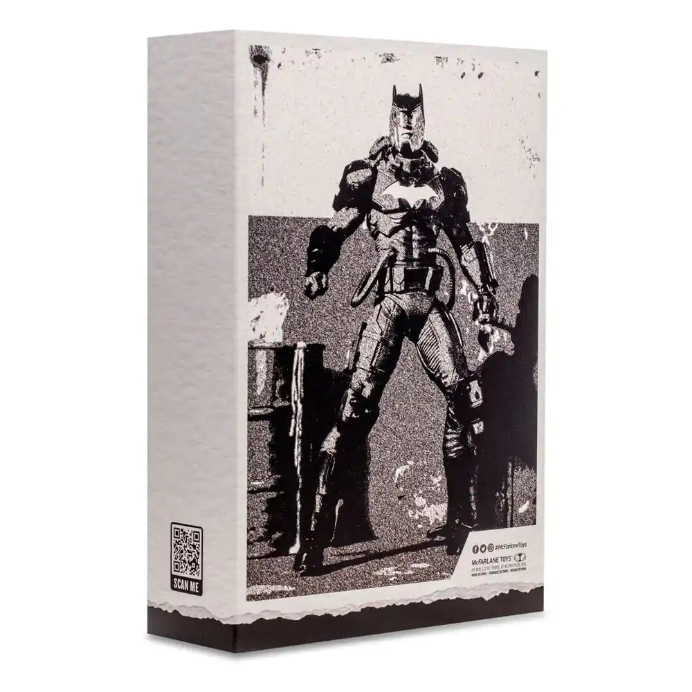 DC Multiverse Actionfigur Hazmat Suit Batman (Line Art) (Gold Label) 18 cm Produktfoto
