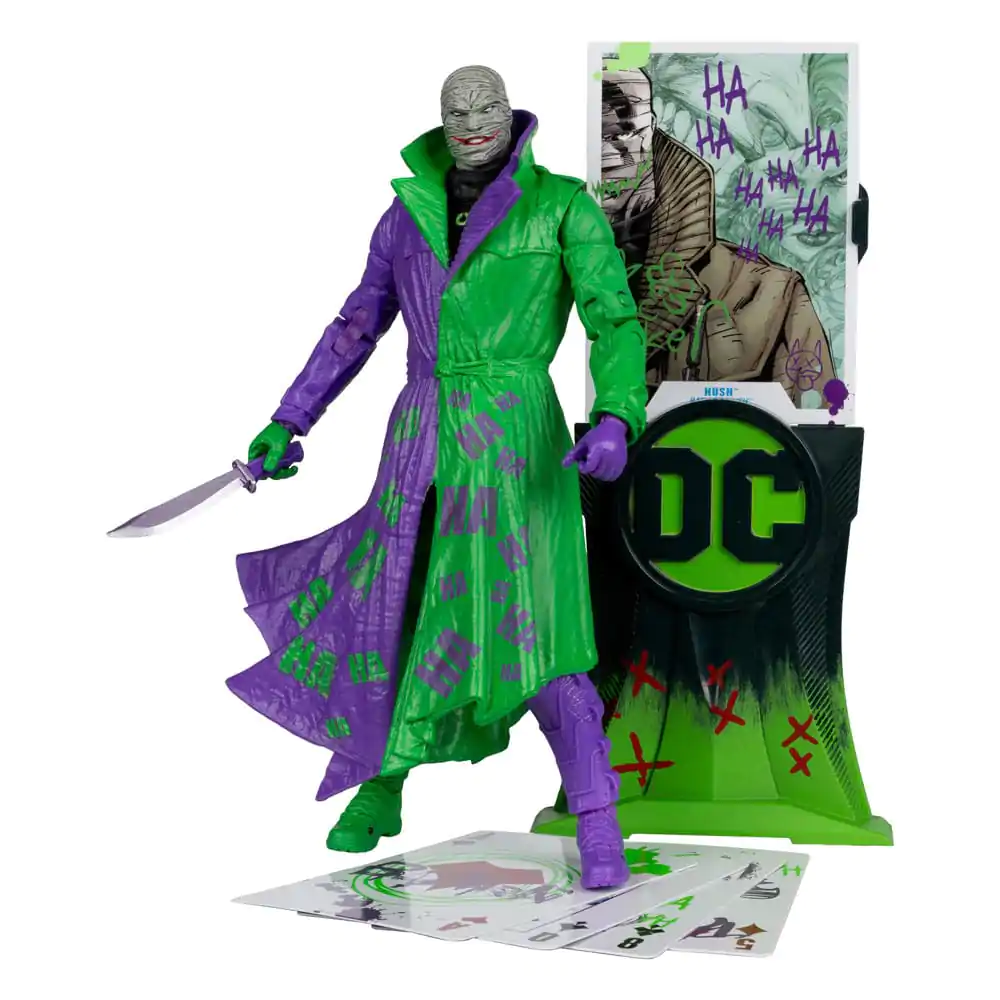 DC Multiverse Actionfigur Hush (Batman: Hush) Jokerized (Gold Label) 18 cm termékfotó