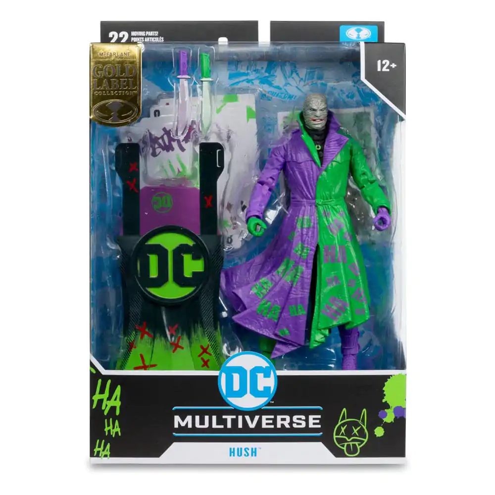 DC Multiverse Actionfigur Hush (Batman: Hush) Jokerized (Gold Label) 18 cm termékfotó