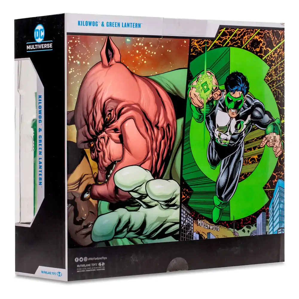 DC Multiverse Actionfiguren 2er-Pack Kilowog &amp; Green Lantern (Gold Label) 18 cm Produktfoto