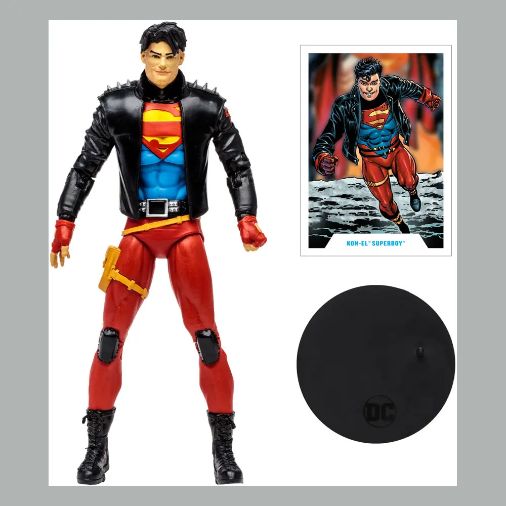 DC Multiverse Actionfigur Kon-El Superboy 18 cm Produktfoto
