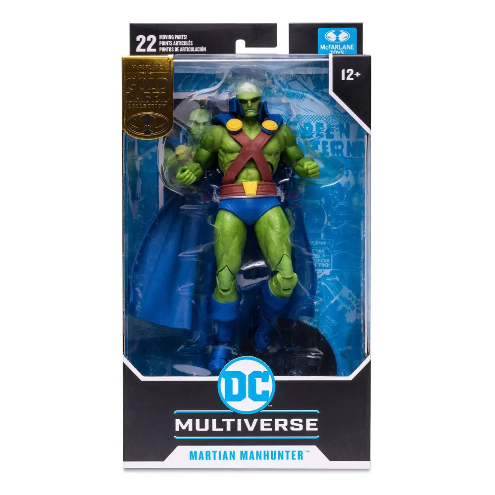DC Multiverse Actionfigur Martian Manhunter (Gold Label) 18 cm Produktfoto