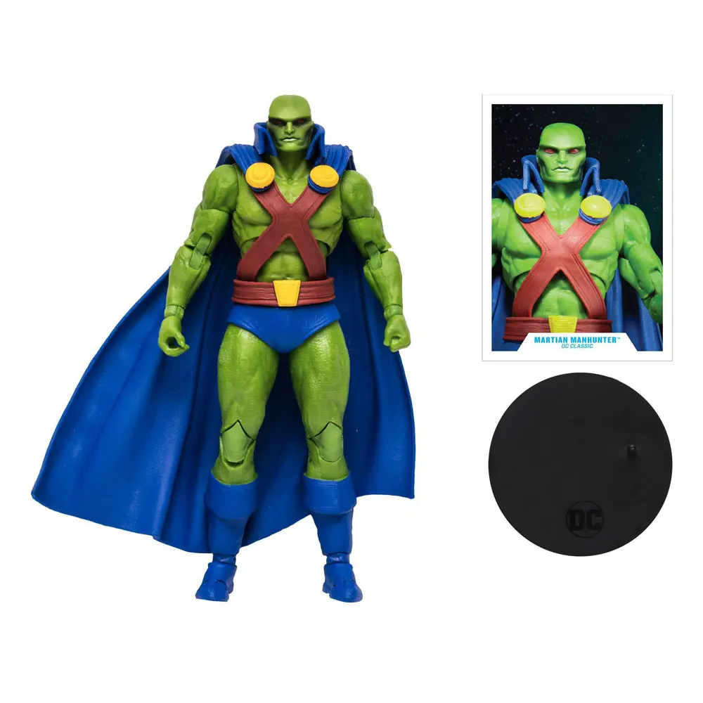 DC Multiverse Actionfigur Martian Manhunter (Gold Label) 18 cm Produktfoto