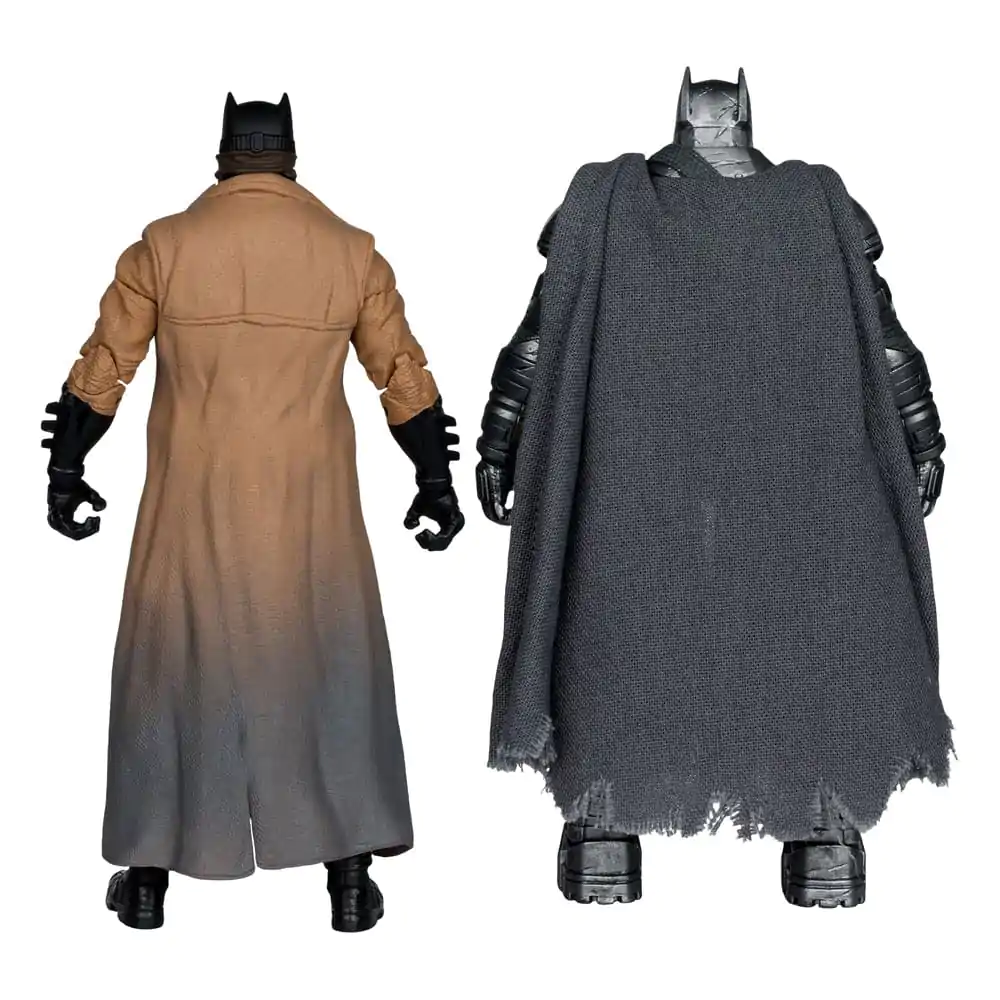 DC Multiverse McFarlane Collector Edition Actionfiguren 2er-Pack #02 Batman (Knightmare) &amp; Batman (Armor Suit) (BvS: DoJ) (Gold Label) 18 cm Produktfoto