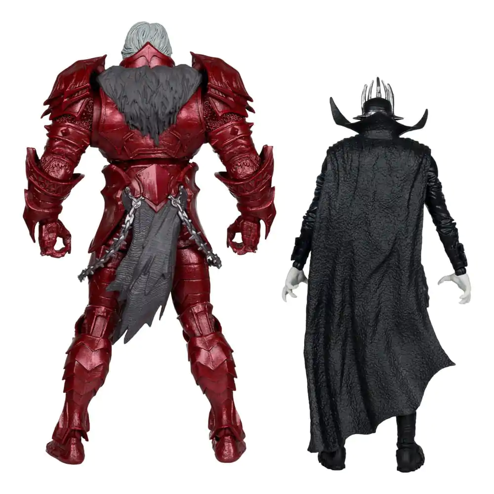 DC Multiverse McFarlane Sammler-Edition Actionfigur 2er-Pack #04 Batman who laughs (Knight Armor) & Merciless (Dark Multiverse) 18 cm Produktfoto