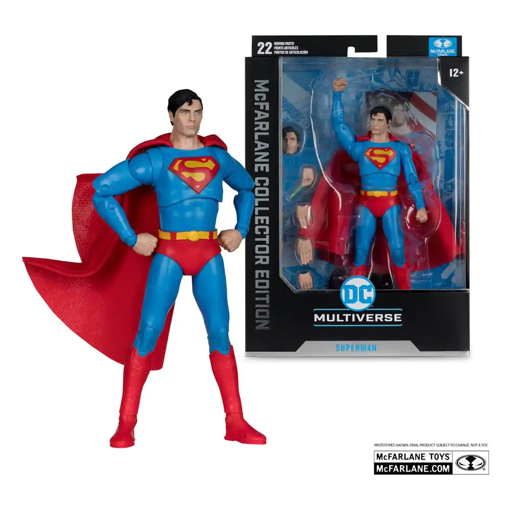 DC Multiverse McFarlane Collector Edition Action Figur #25 Superman (Superman: The Movie 1978) 18 cm Produktfoto