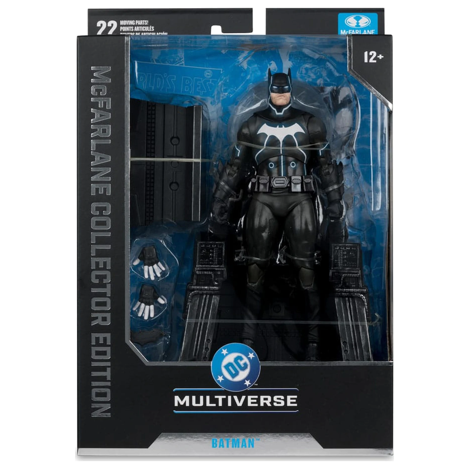 DC Multiverse McFarlane Collector Edition Action-Figur #47 Batman & Mobius Chair (Darkseid War) 18 cm Produktfoto