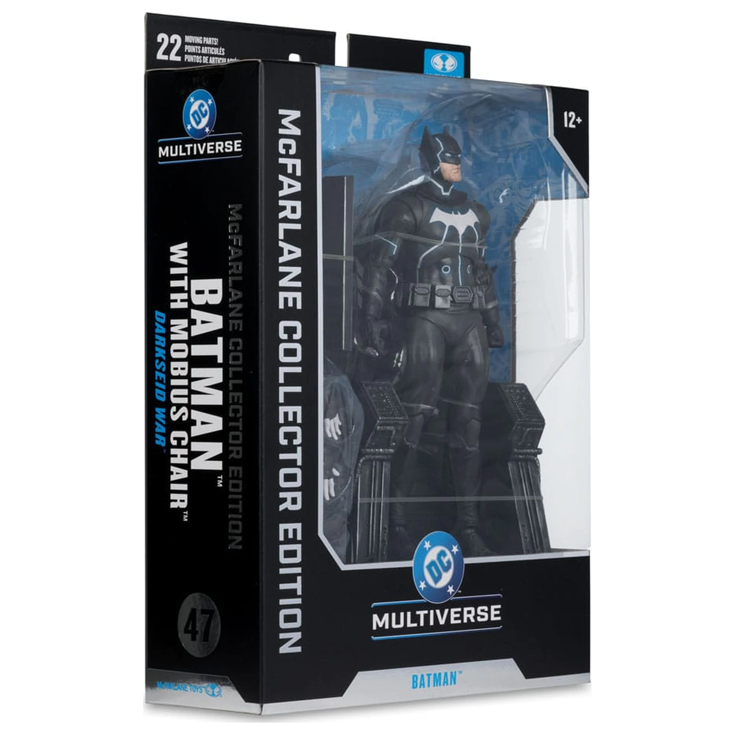 DC Multiverse McFarlane Collector Edition Action-Figur #47 Batman & Mobius Chair (Darkseid War) 18 cm Produktfoto
