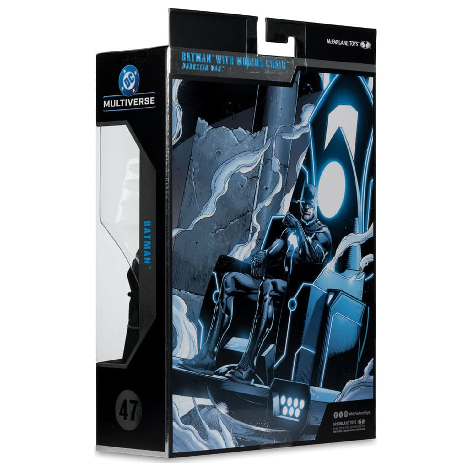 DC Multiverse McFarlane Collector Edition Action-Figur #47 Batman & Mobius Chair (Darkseid War) 18 cm Produktfoto