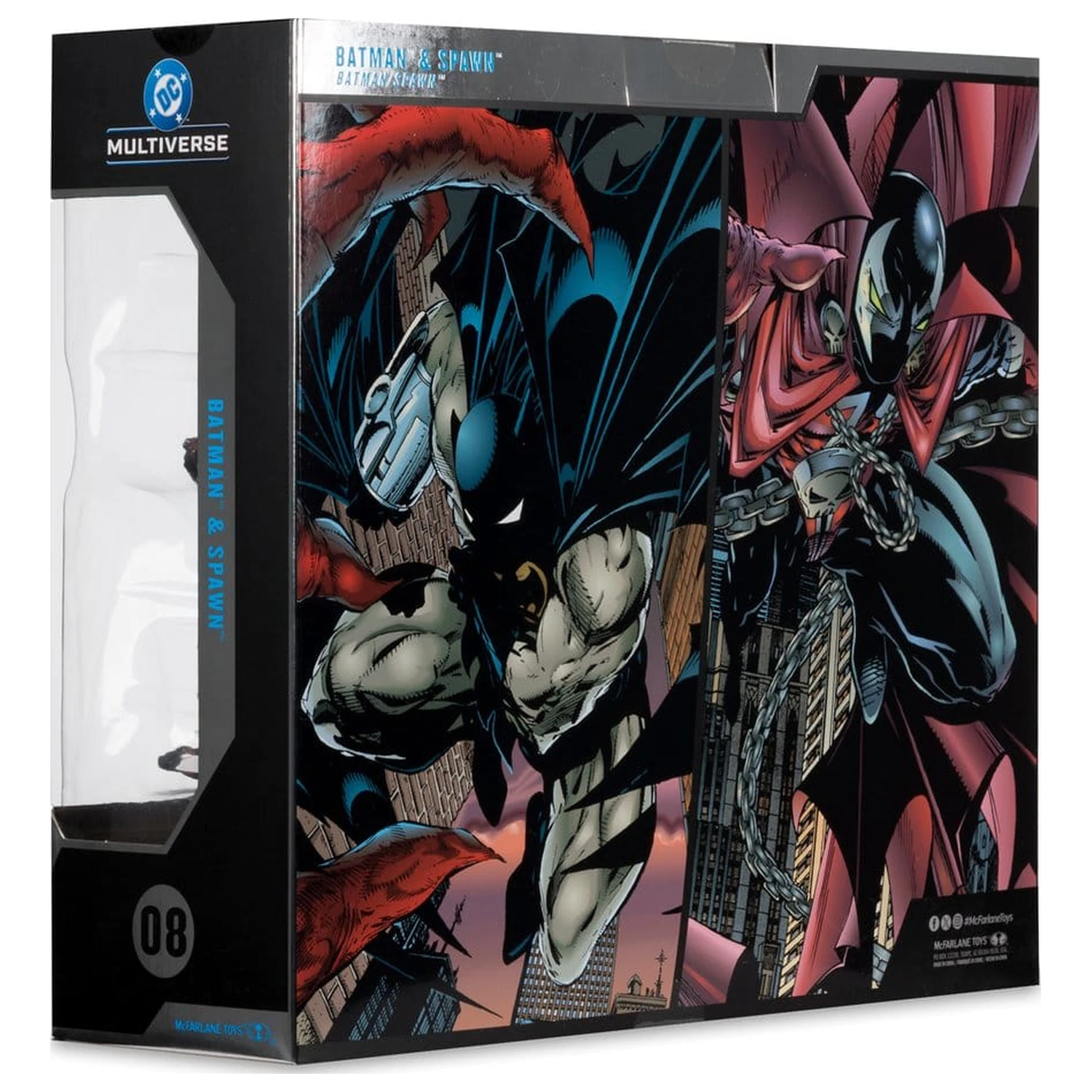 DC Multiverse McFarlane Collector Edition Actionfigur 2er-Pack Batman & Spawn (Gold Label) 18 cm Produktfoto